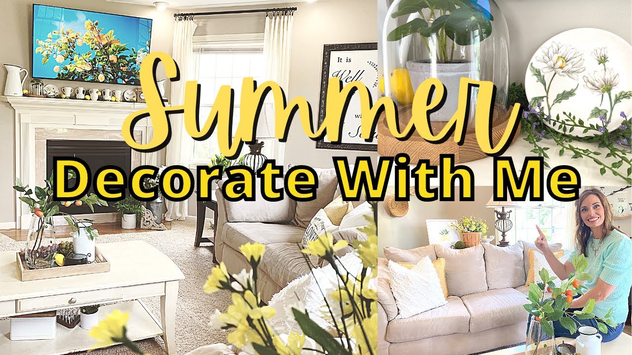SUMMER CLEAN + DECORATE | COTTAGE FARMHOUSE DECORATING IDEAS