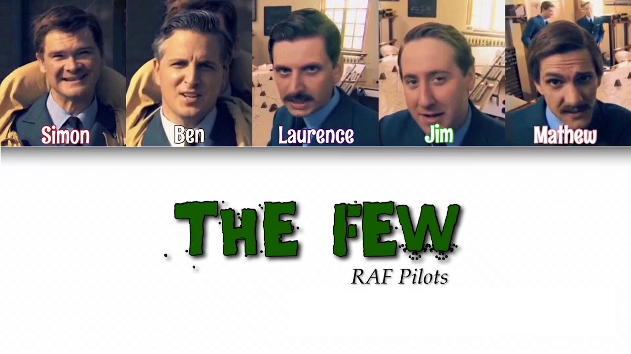 The Few/RAF Pilots Song - RAF Pilots (Horrible Histories) Colour Coded Lyrics
