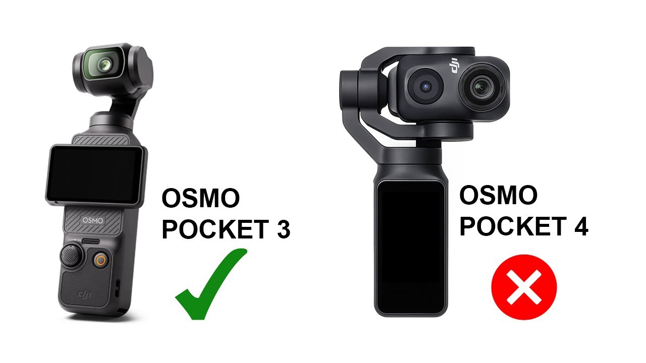 Купите DJI Osmo Pocket 3 вместо Pocket 4, и вот почему!