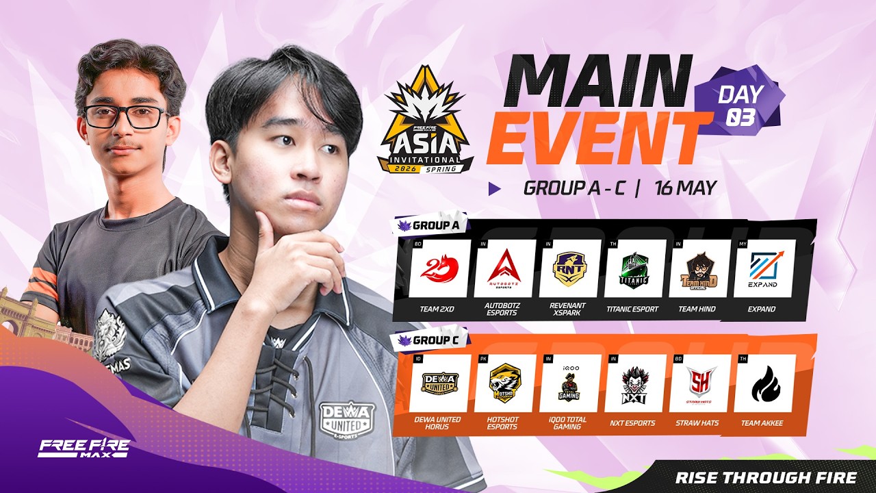 [EN] FFMAI 2026 Spring | Main Event Day 3 | Group A - C