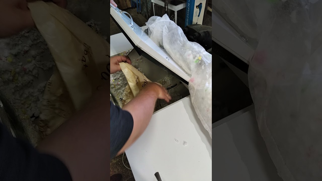 УСТАНОВКА ДЛЯ ПРОИЗВОДСТВА КУРТОК ПУХОВИКОВ, ПУХОВЫХ ОДЕЯЛ И МЯГКОЙ ИГРУШКИ