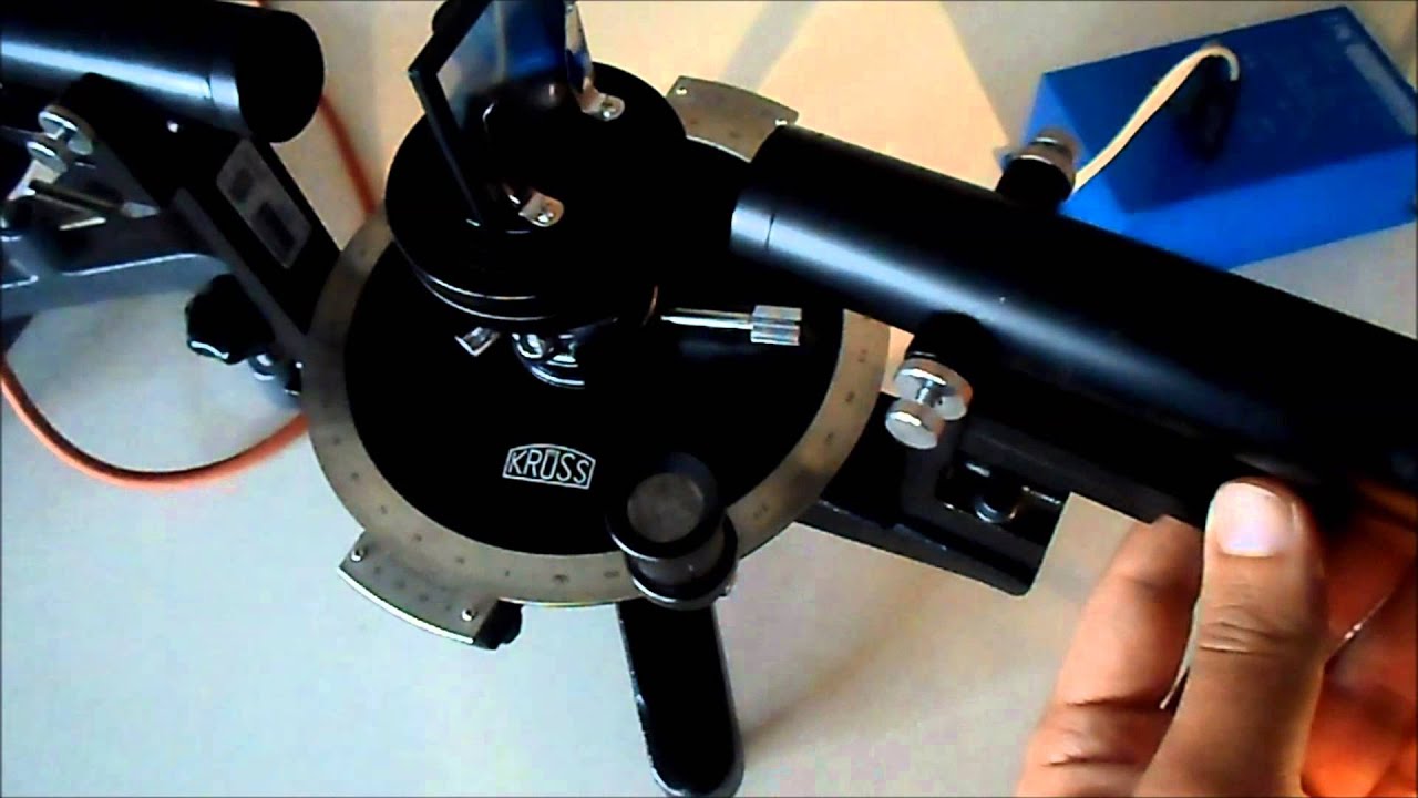 Medición de lineas espectrales con rejilla de difracción