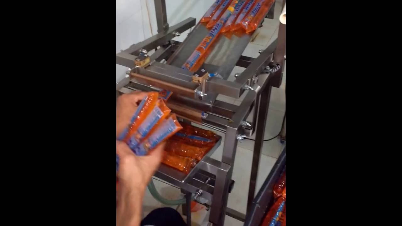 Selladora  manual para liquidos accionada atravez de un pedal