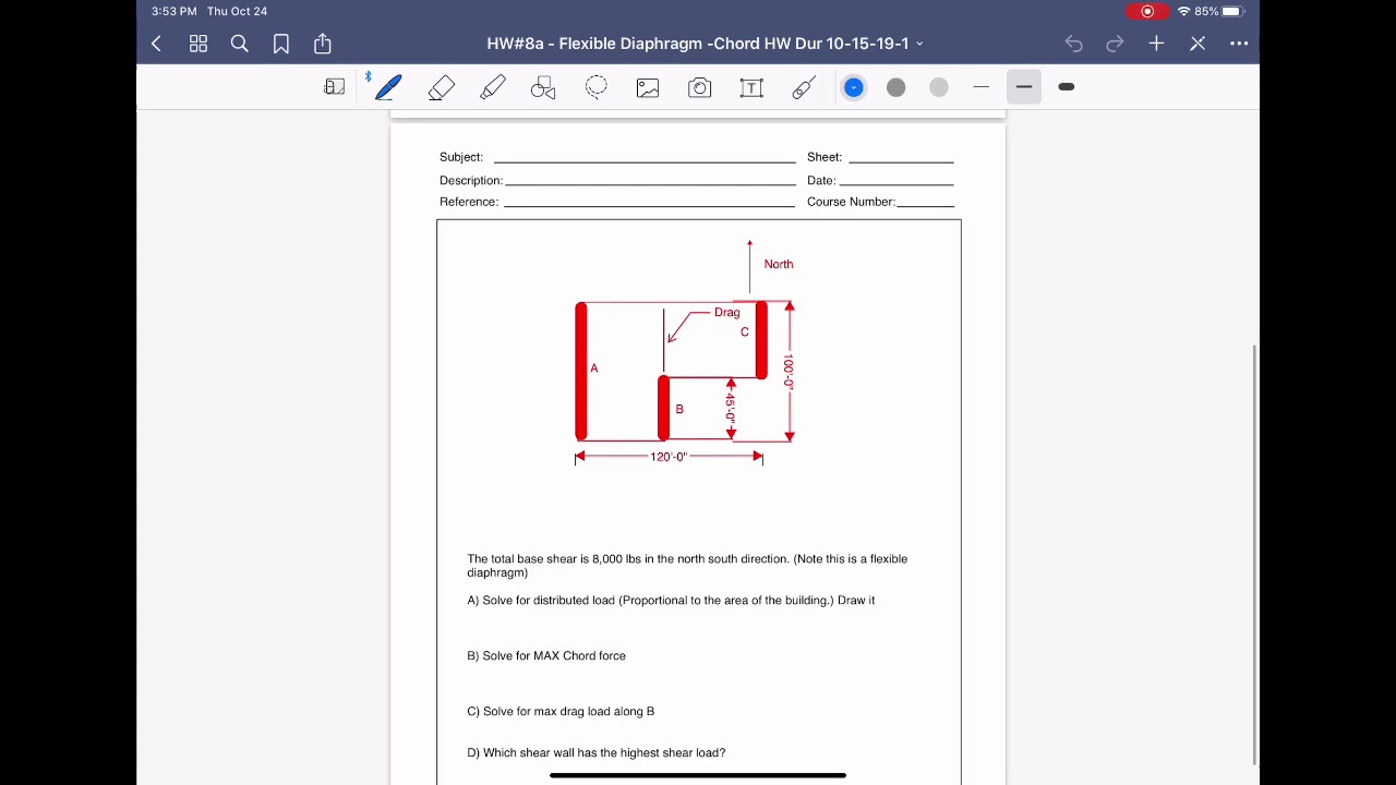 Structural Analysis: Flexible Diaphragm Analysis