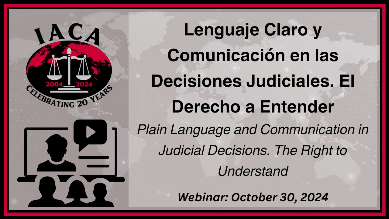 Lenguaje Claro y Comunicaci&oacute;n en las Decisiones Judiciales
