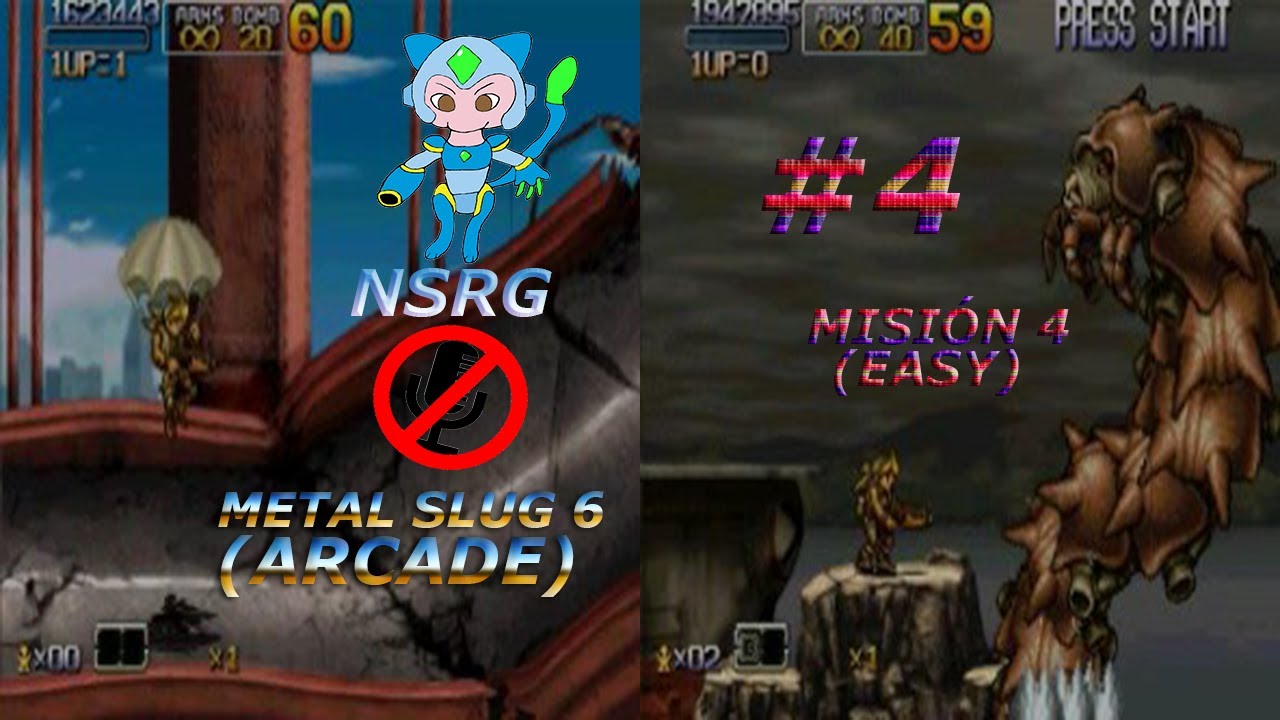 4-Metal Slug 6 (Misión/Mission 4)(1P)(Eri)(Easy)