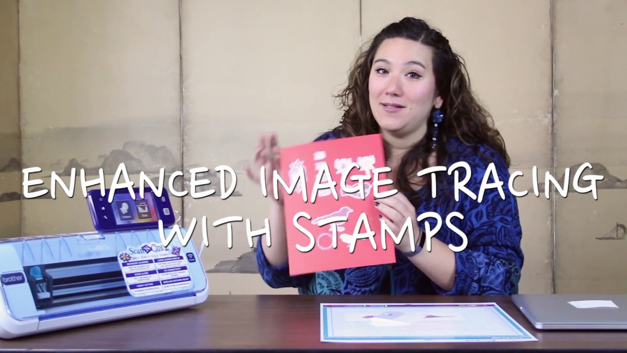 Using Enhanced Image Tracing with ScanNCut