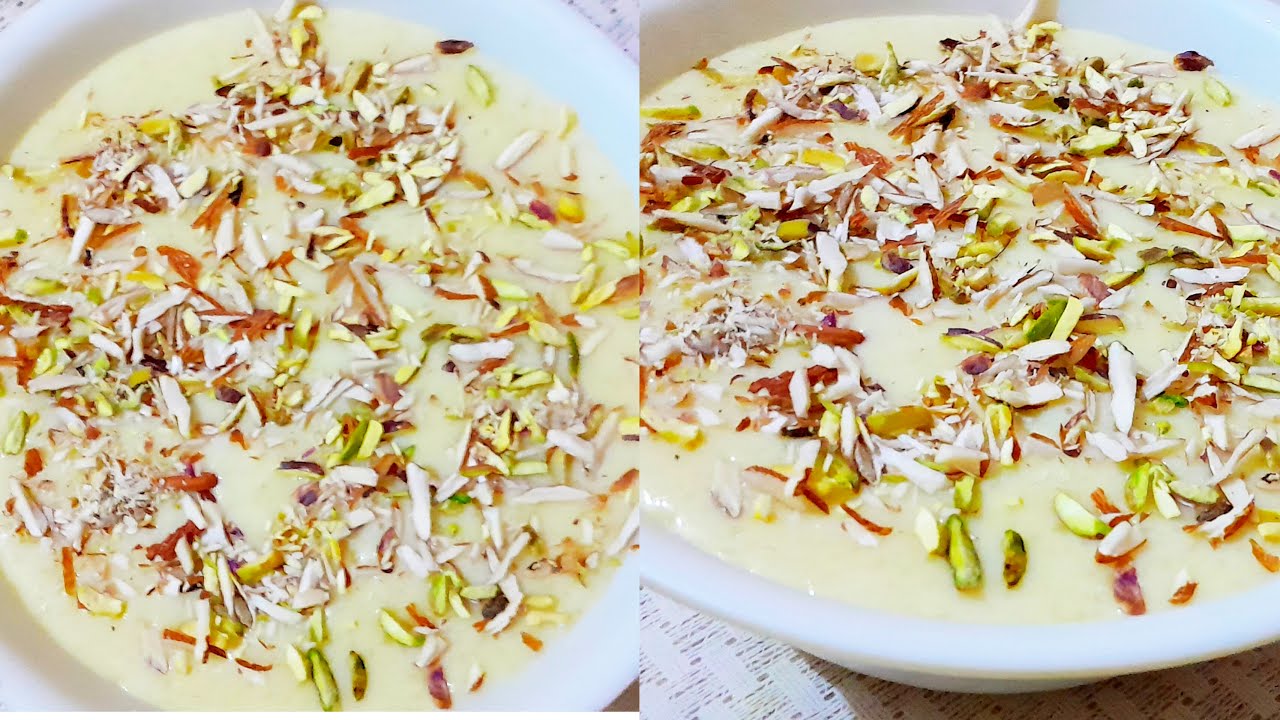 سب پوچھیں گے!!! یہ کھیر ہے یا آئس کریم ربڑی ملائی کھیر❣️Mohabbat Ka khana Vanilla Custard Kheer By