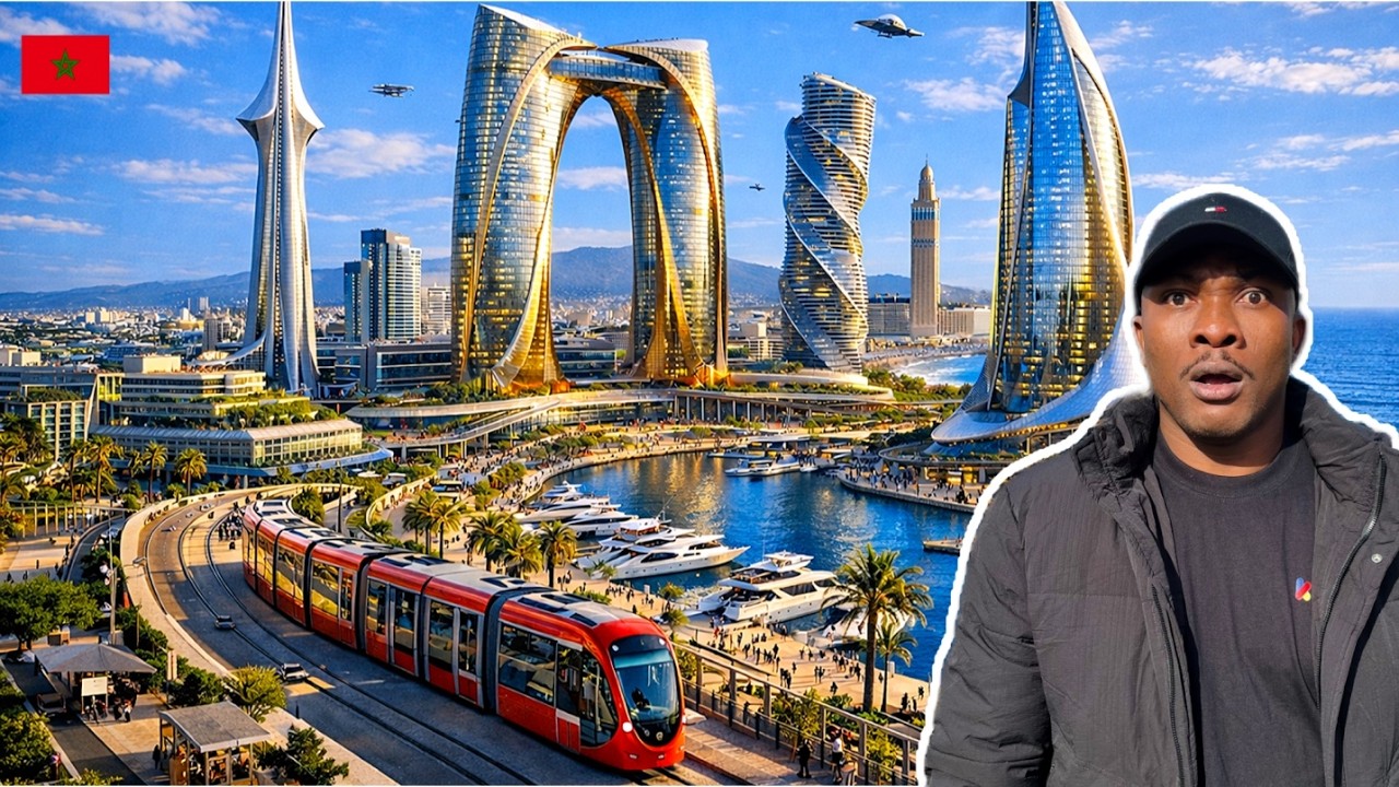 Morocco’s Richest District 🇲🇦💰 (Casablanca Finance City)