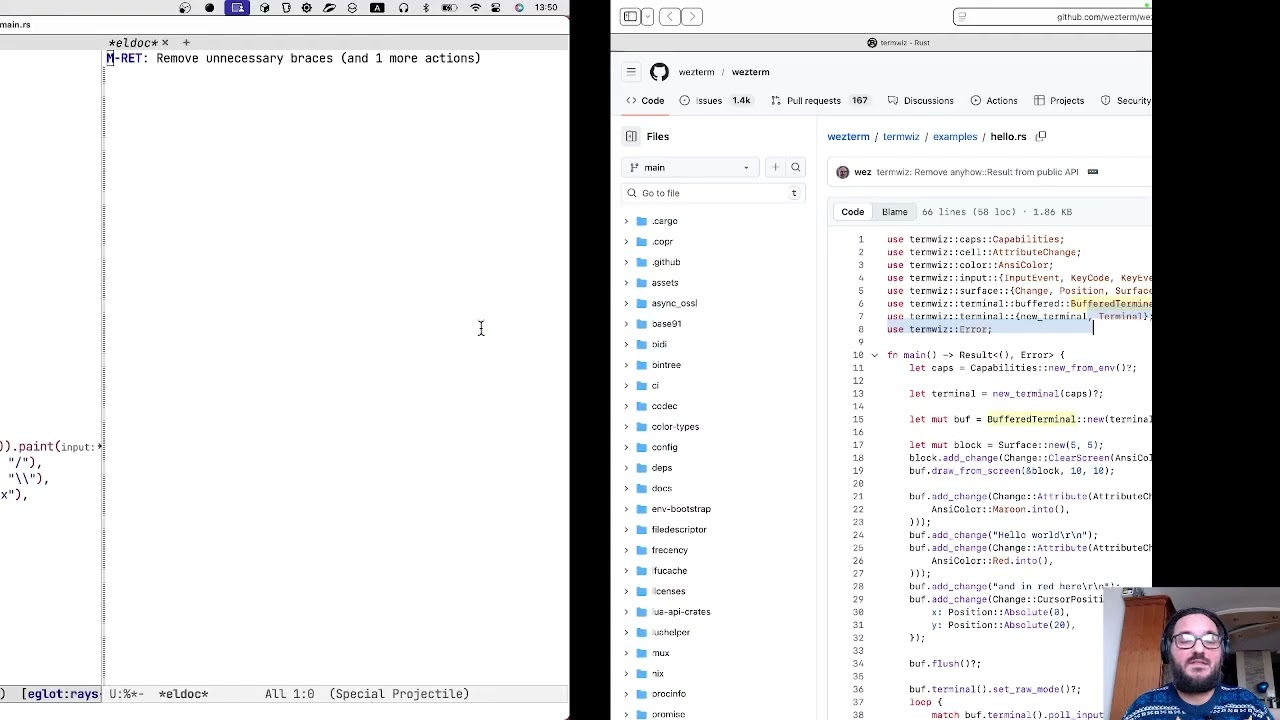 Кодирование на Rust: первое знакомство с библиотекой Termwiz