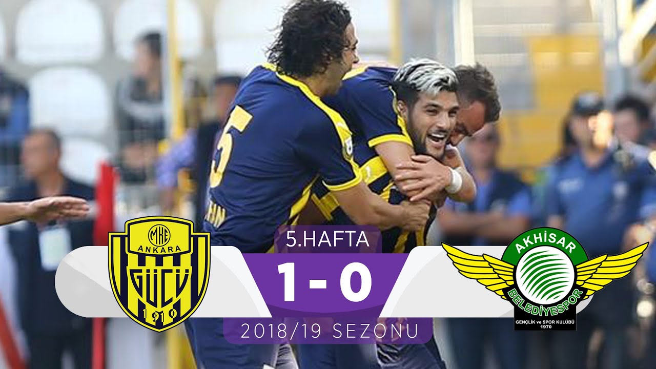 MKE Ankaragücü (1-0) Akhisarspor | 5. Hafta - 2018/19