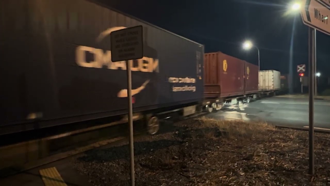 TasRail freight train #435 Devonport Tasmania 07/01/2026