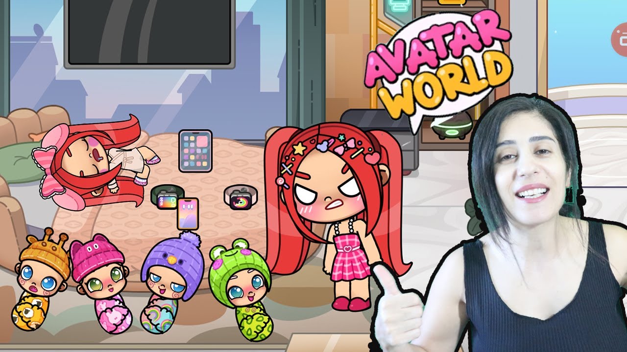 Avatar World Her Şeye İzin Veren  Anne 👨‍👩‍👧💓 Rüyanda Görürsün Avatar World Kardeşim Okulda Esra 💓🦄