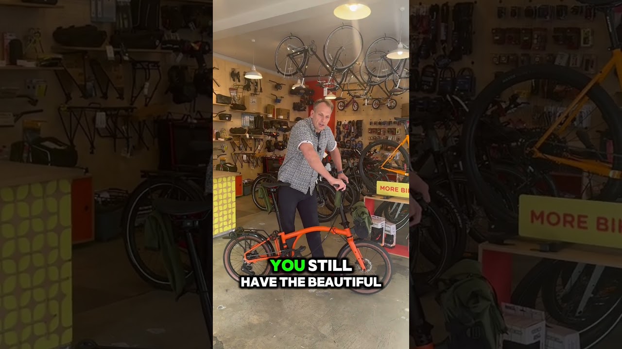 Up to speed on the Brompton G Line Bike with Bicycle Junction & Workride. #newzealand #cycling