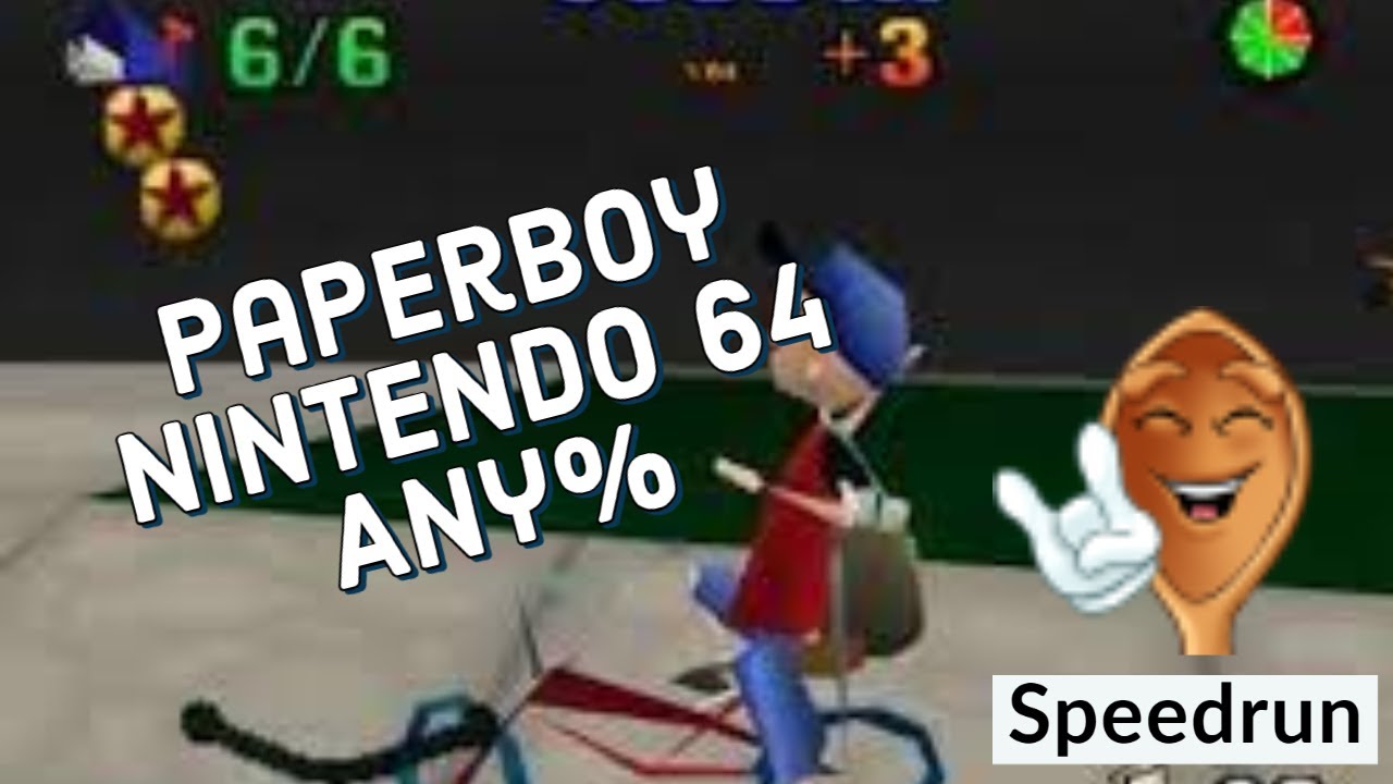 Paperboy | Nintendo 64 | Any% Easy Speedrun