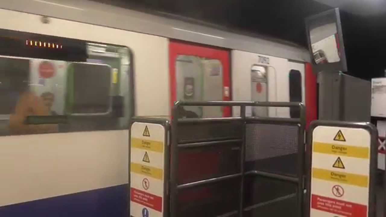 London underground District Line train to Richmond