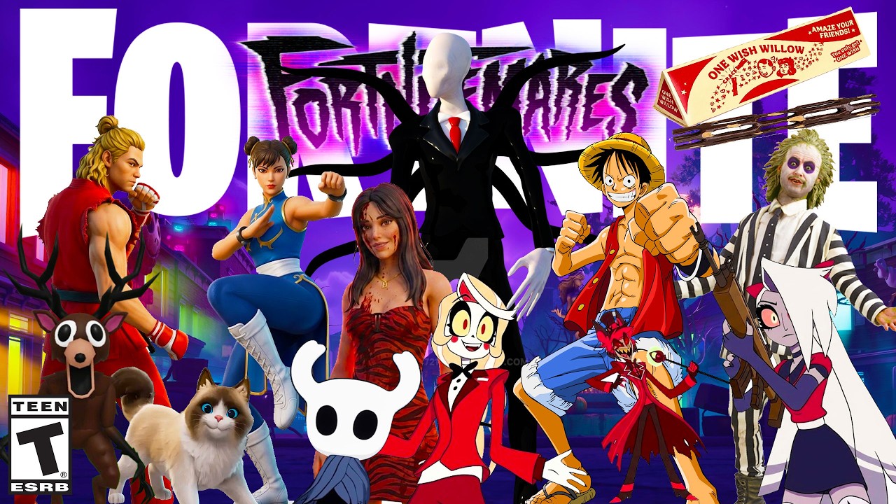 Обновление Fortnitemares: часть 2 и чего ожидать! (Obsession, One Piece, Hazbin Hotel)