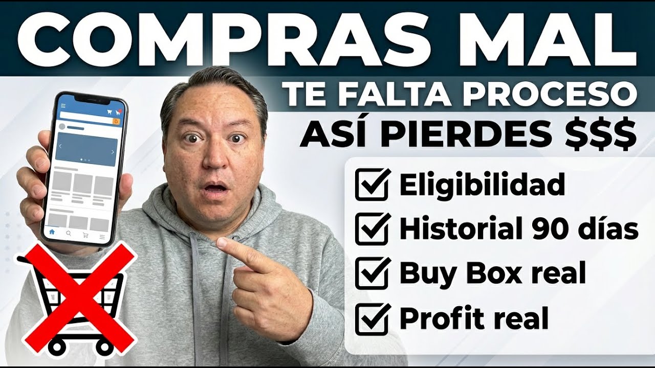 Compras productos y NO se venden? El ERROR que comete el 90% en Amazon (y cómo evitarlo)