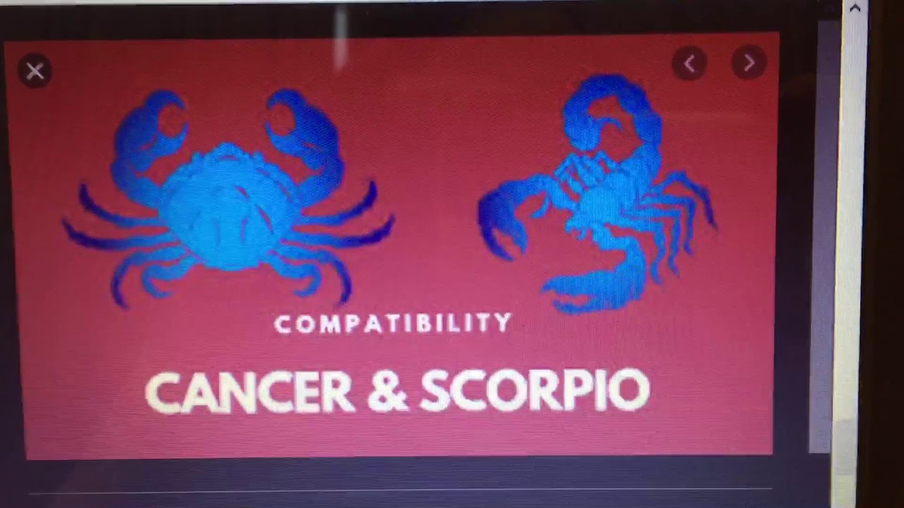 Cancer💖Scorpio Are Twin Flames❤️🔥💫 