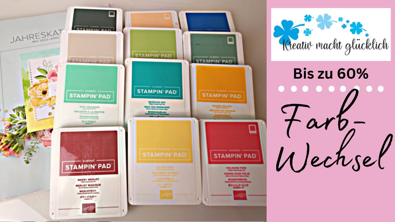 Stampin´Up! Großer Farbwechsel mit starken Rabatten / Alle wichtigen Infos zum neuen Jahreskatalog