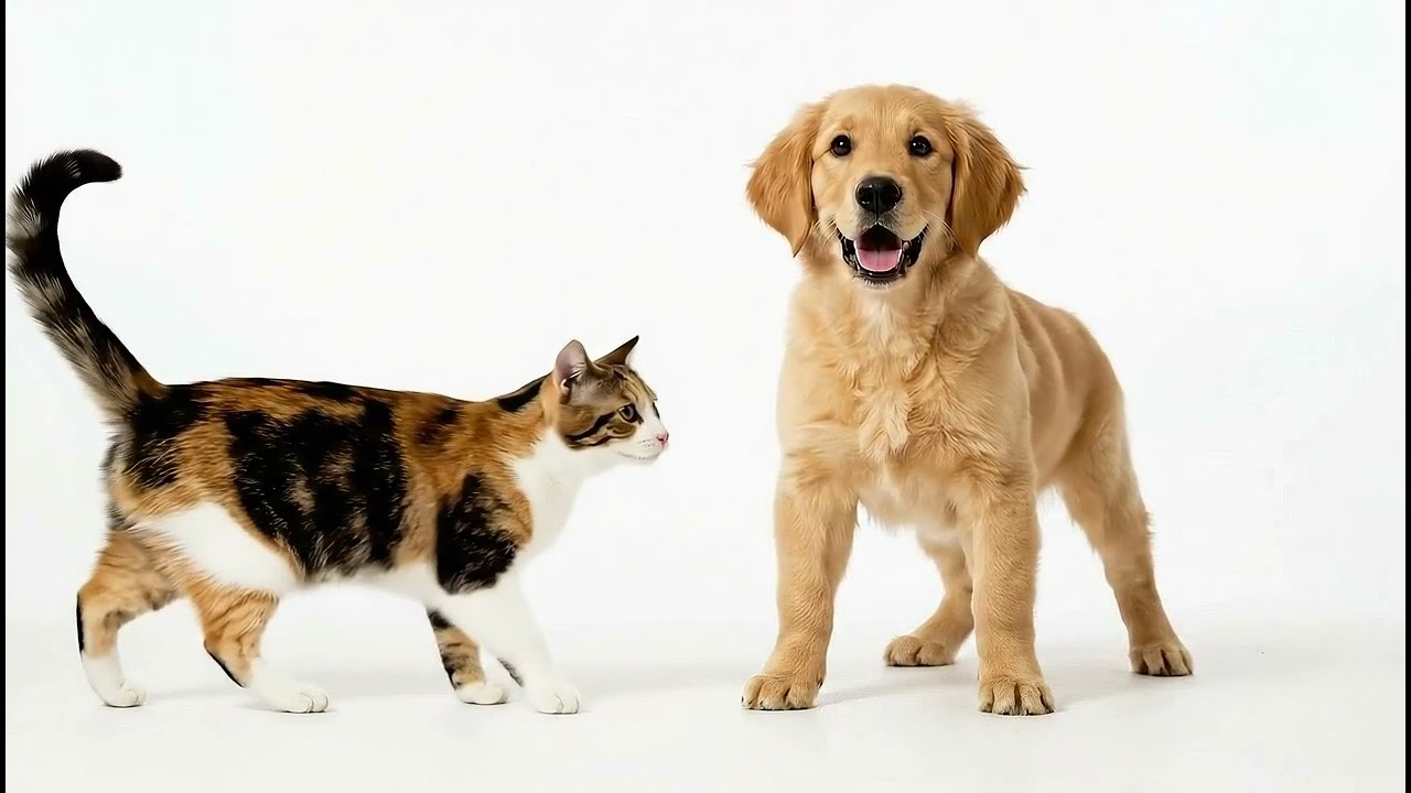 The Lesson of Respect: A Cat and Puppy Learn to Trust Each Other