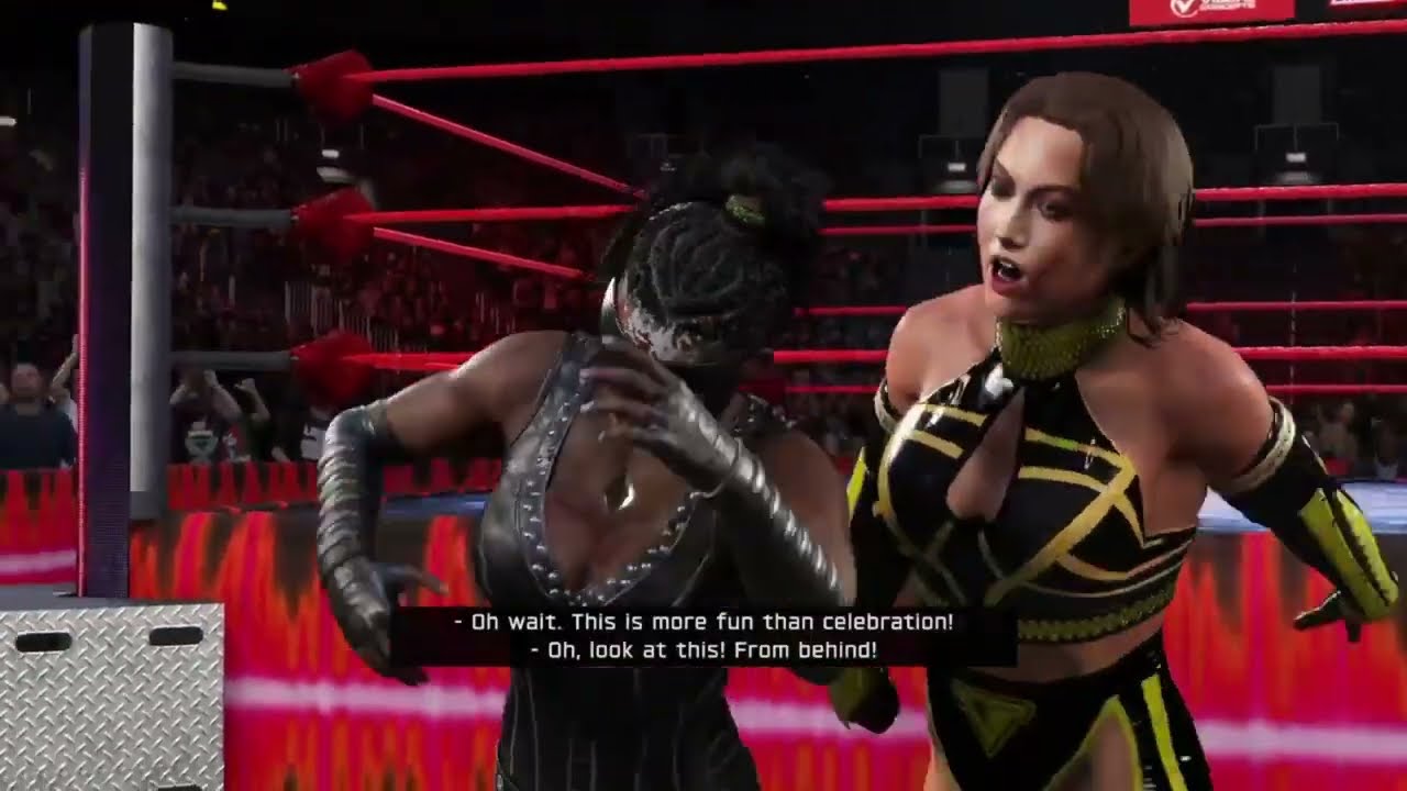 WWE2K25 Пользовательская вселенная: Вход в M.A.W. 1 сезон, 20 серия, матч 2: Лучадор в стиле хэви...