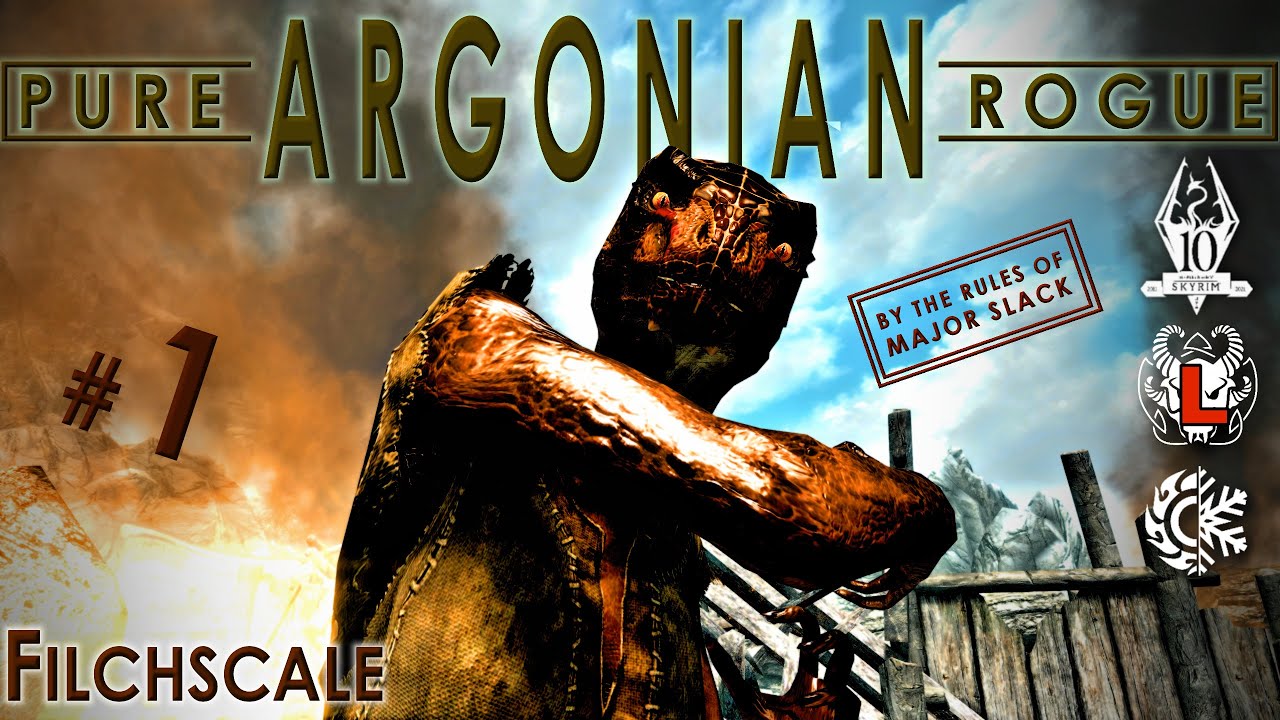 Pure ARGONIAN Rogue (1) - a tribute to Major Slack - Skyrim AE Legendary Survival Playthrough