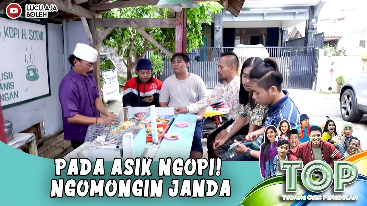 SERU BENER! PADA ASIK NGOPI! NGOMONGIN JANDA | TUKANG OJEK PENGKOLAN EPS 725 (11/11)