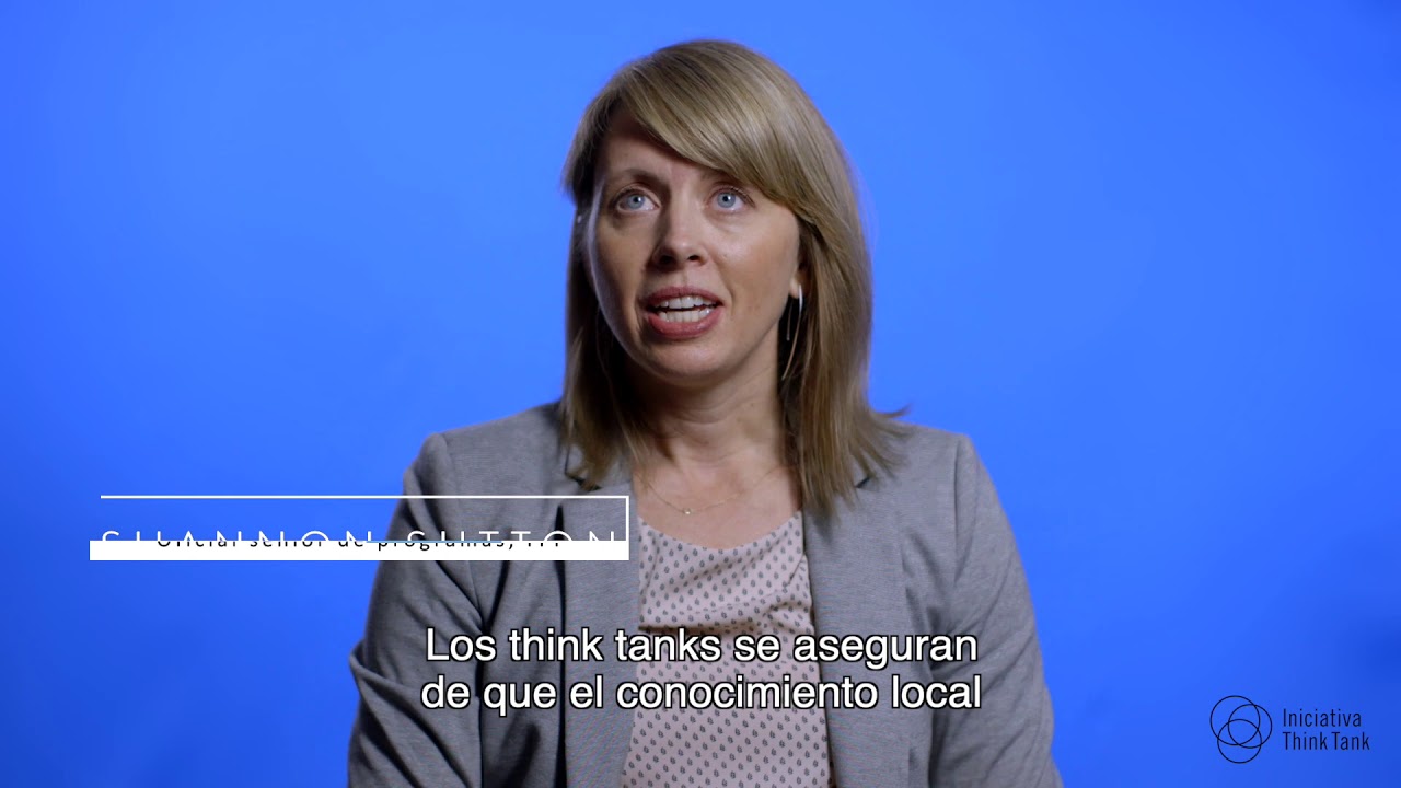 &iquest;Qu&eacute; hacen los think tanks?