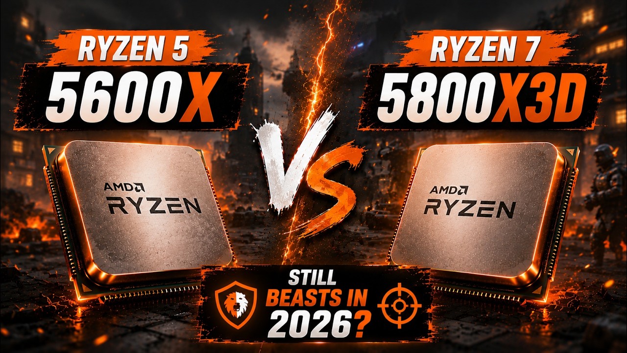 AM4 is Unstoppable! | Ryzen 5 5600X vs R7 5800X3D 2026 Gaming Benchmark