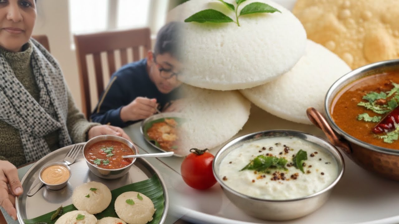 सांभर इडली - बस यही चाहिए।सादा खाना, सच्चा सुकून।गरम सांभर, नरम इडली, खुश दिल।#viralreel 