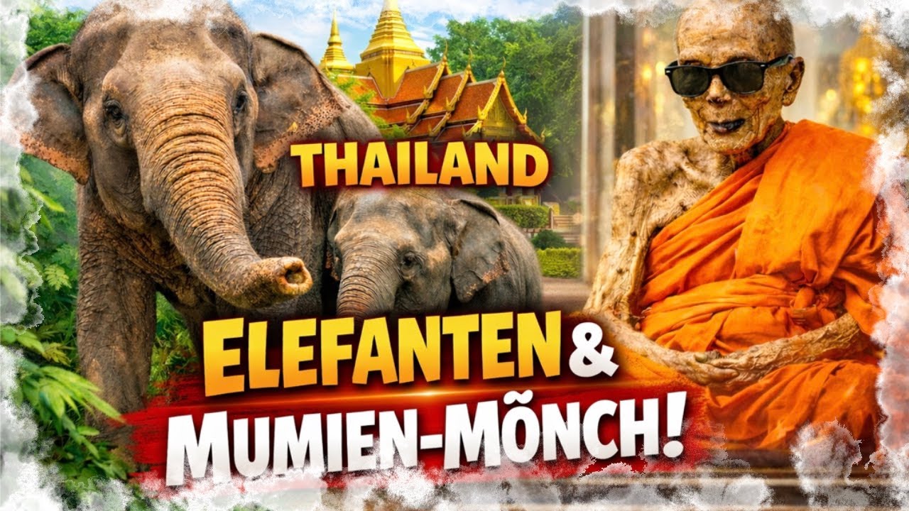 🇹🇭 Thailand Koh Samui Elefanten, MUMIEN-MÖNCH & GoKart?!