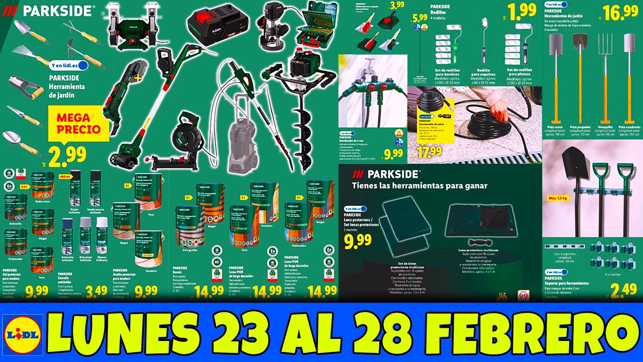 las NUEVAS HERRAMIENTAS para la Temporada de Jardín en Lidl esta semana
