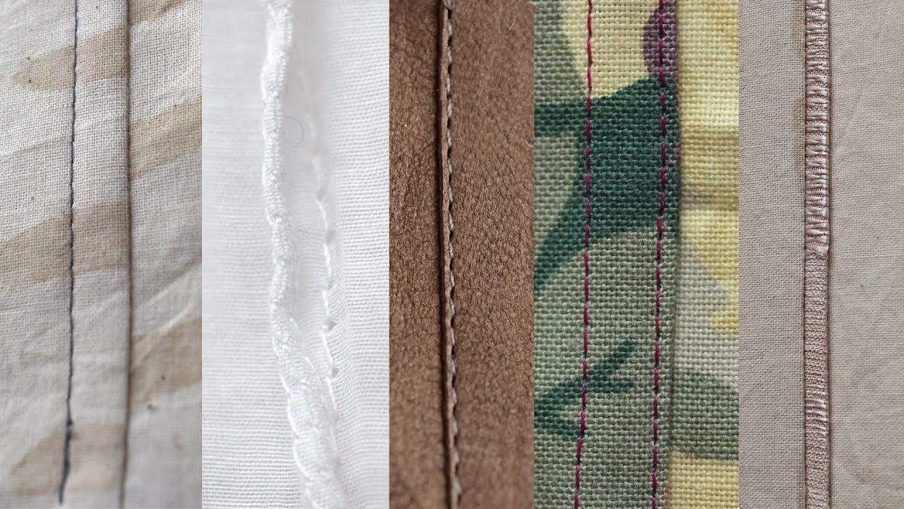 Types of seams and uses