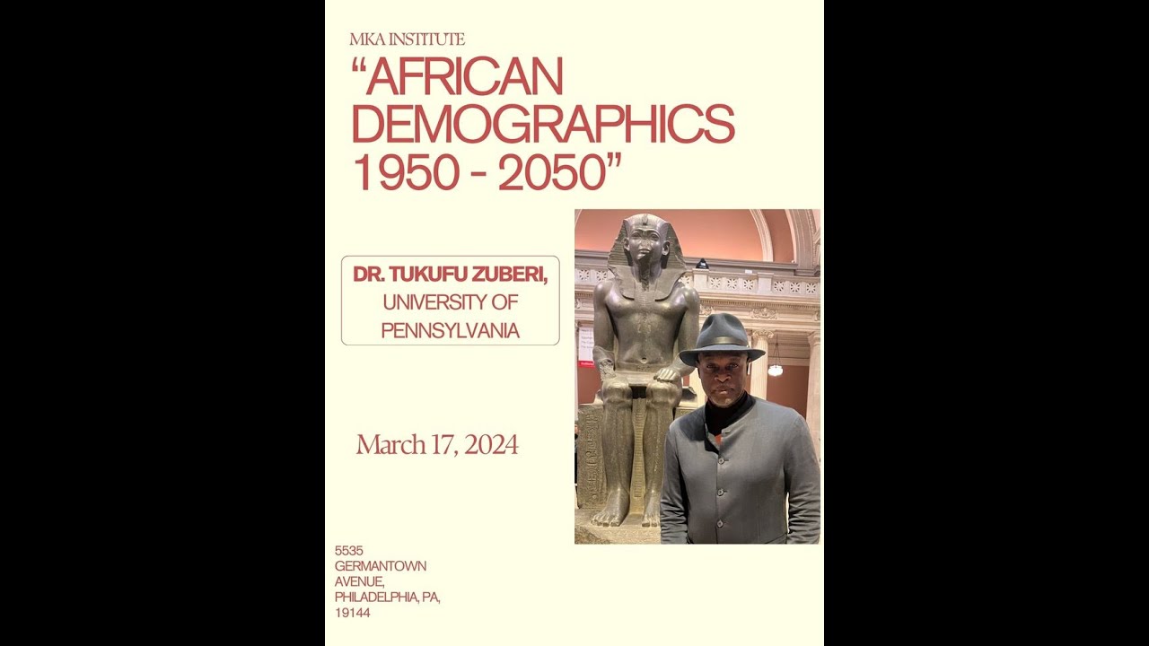 African Demographics 1950 - 2050