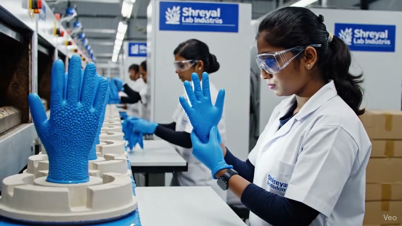 Nitrile Gloves Manufacturer in India