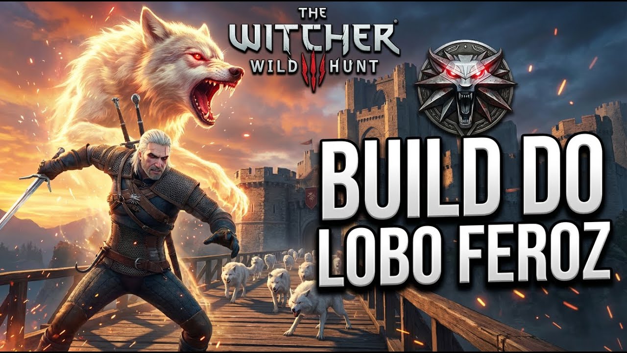 BUILD PODEROSA E BALANCEADA COM O SET DO LOBO - THE WITCHER 3