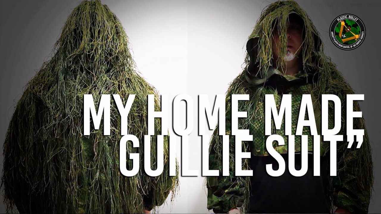 [GHILLIE SUIT] My home made project.. (Meu projeto caseiro).