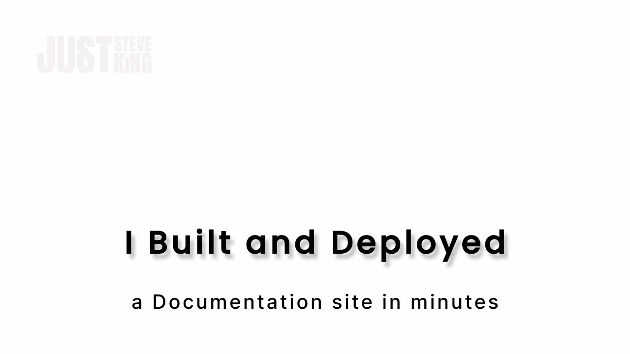I Built and Deployed a Documentation site in MINUTES - Here's How (With Sevalla)