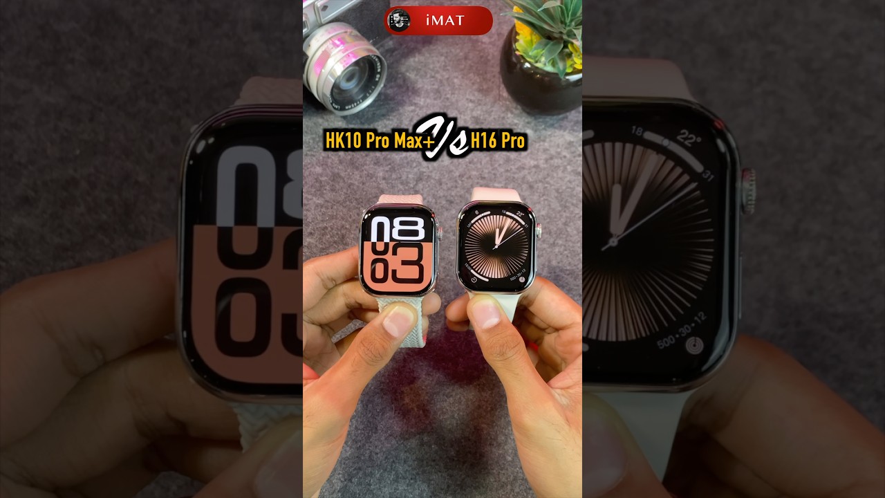 Top Apple Watch Series 10 Alternatives | HK10 Pro Max+ vs H16 Pro/ Hello Plum #applewatchseries10