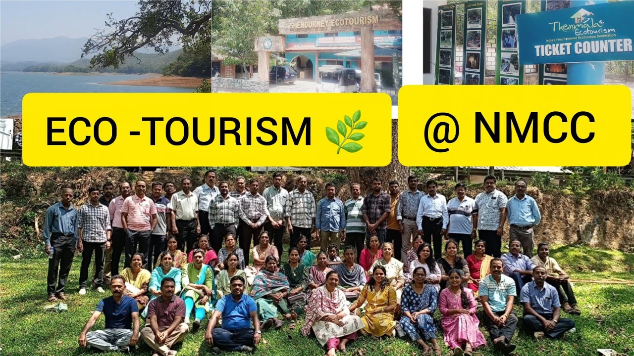 GREEN TOURISM 🌿  Thenmalai 🌻 Varkala Beach ⛱️ @ NMCC 🎓 Professors 📚 #ecotourism #nmcc #green 