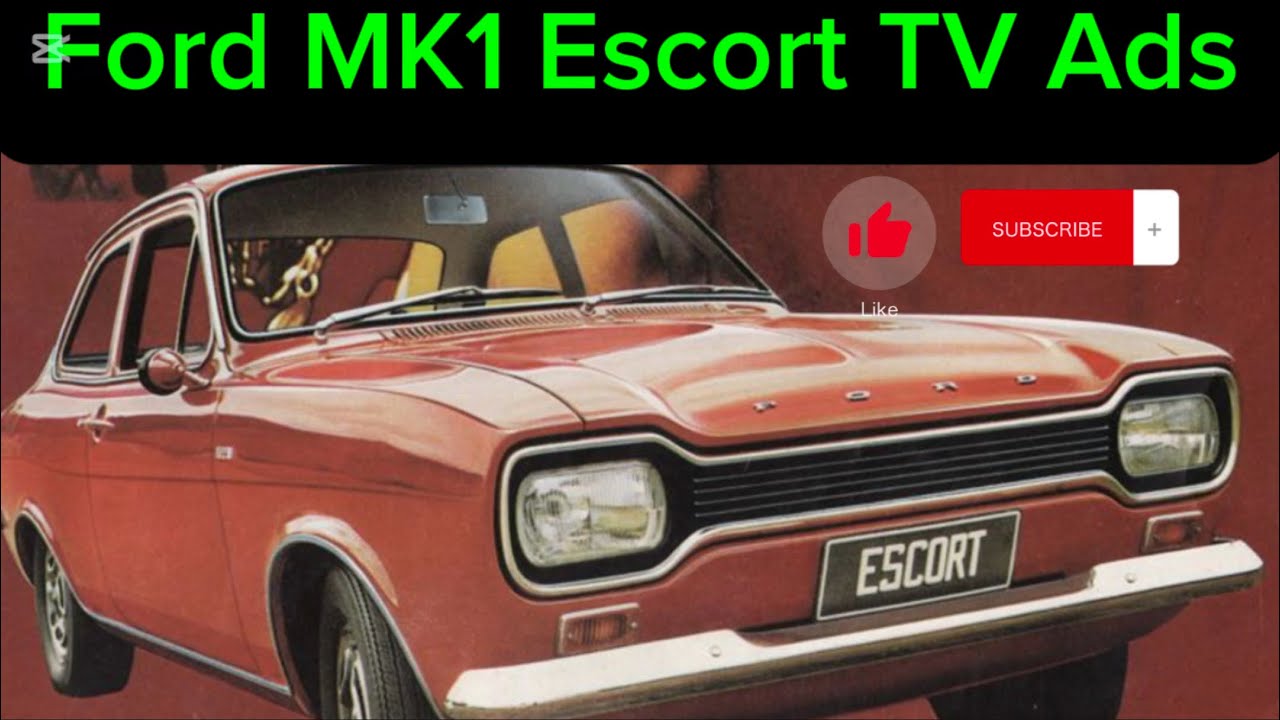 Ford MK1 Escort TV Ads