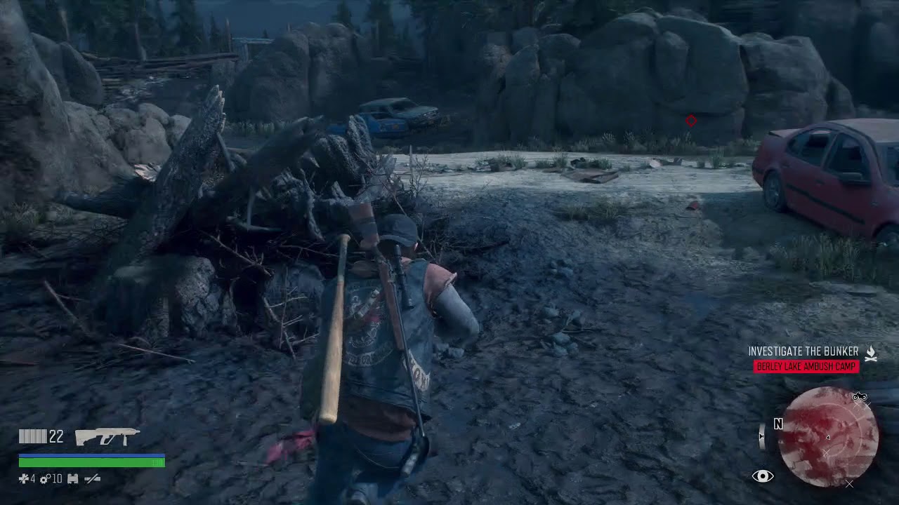 Days Gone Investigate the Bunker Berley Lake Ambush Camp