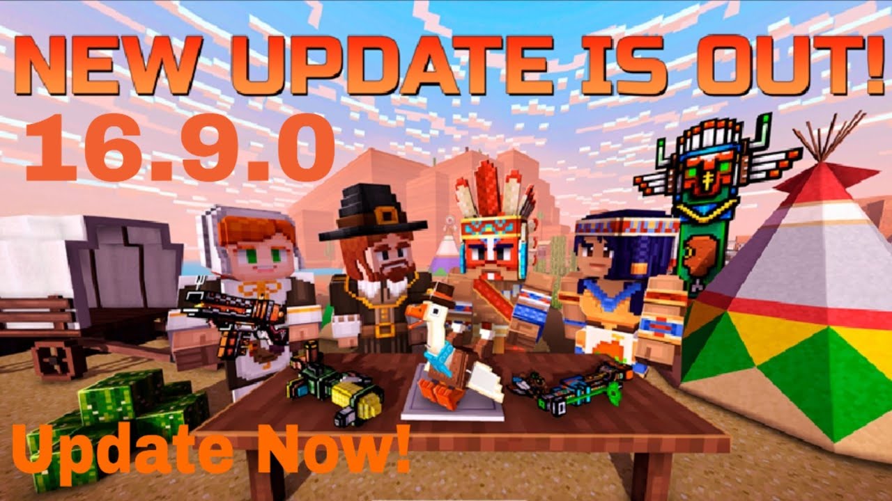 New 16.9.0. Thanksgiving Update Is Out | Pixel Gun 3D