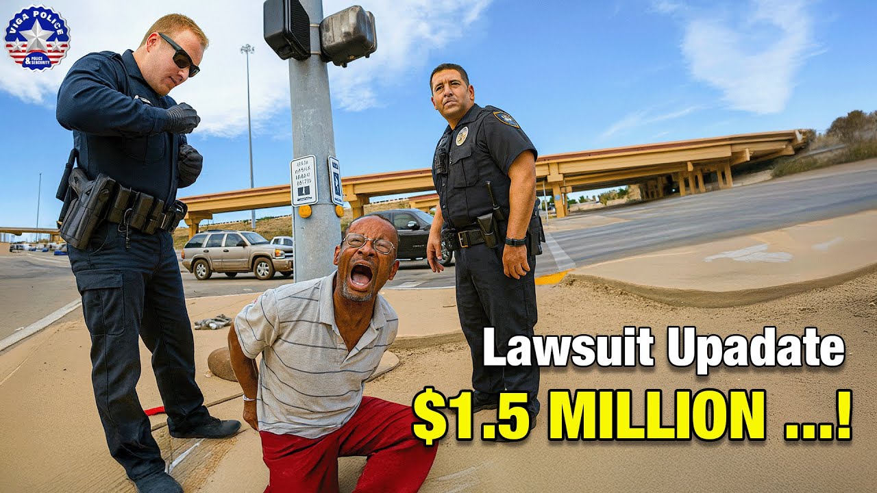Entitled Cop Gets Sued for $1.5 Million After Arresting Man for Walking on Roadway