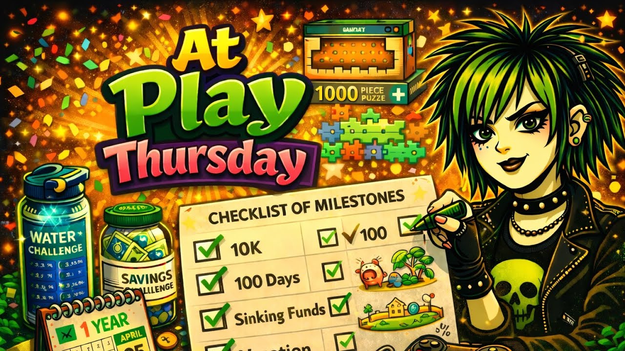 Bonus Week 1!! || At Play Thursday!! || Box Challenges || Roll for Savings || 100 Envelope