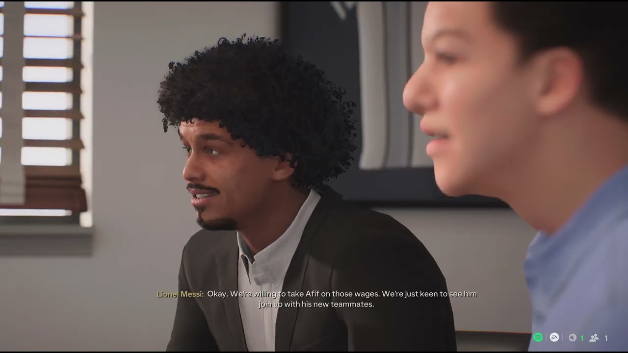 مهنة مدرب بس ميسي هو المدرب #1