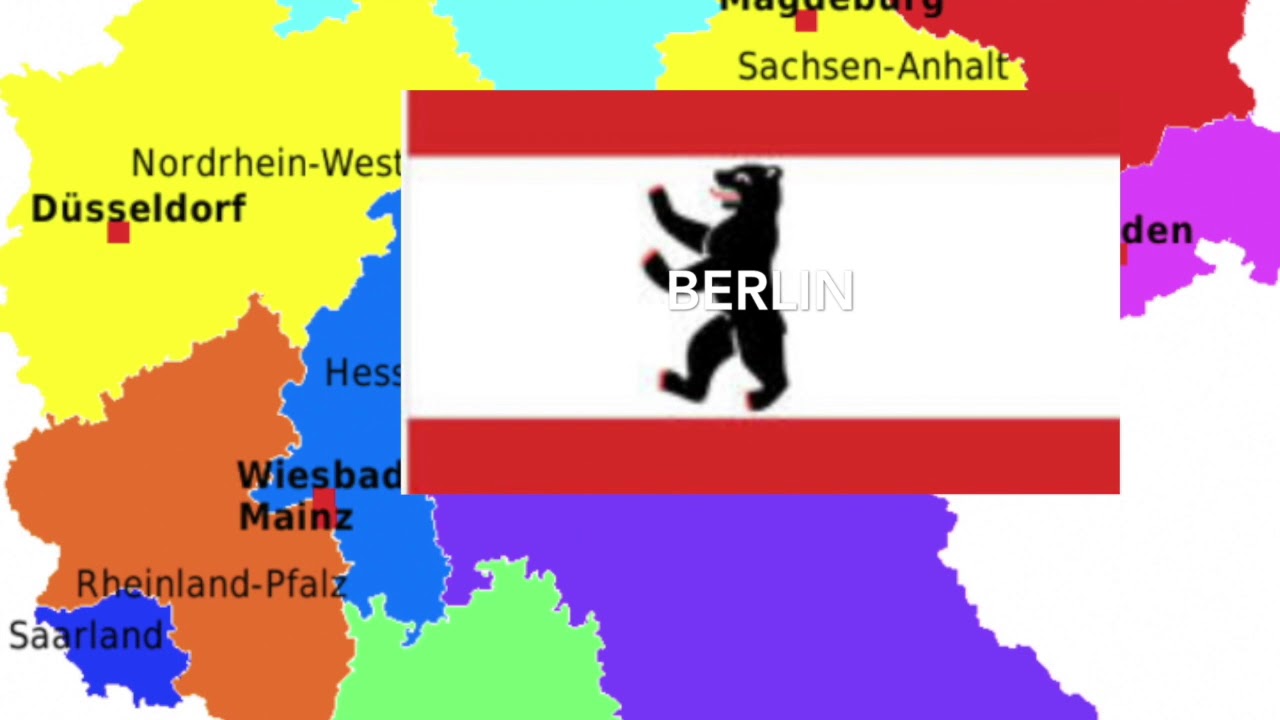 Gobolada germelka magaacdooda, dadka kunool iyo magaalooyinka caasimadaha uah magaacdooda 🇩🇪