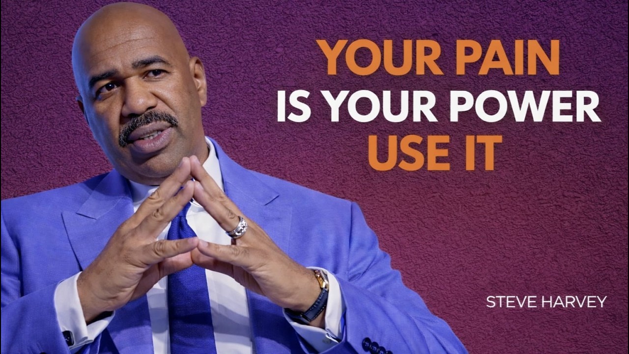 Your Pain Is Your Power 💥 | Turn Struggles Into Success | Steve Harvey Motivation
