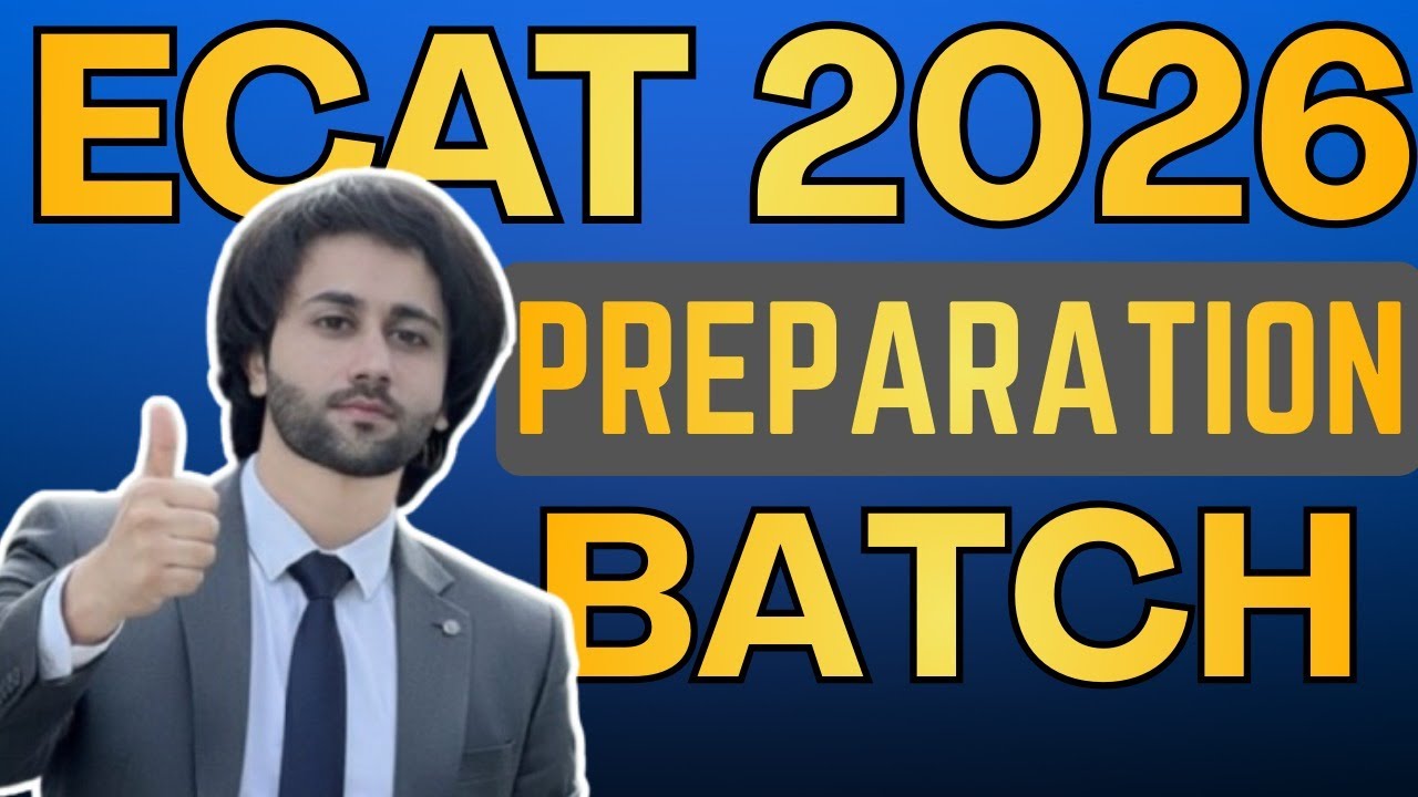 ECAT 2026 Preparation I NUST NET I UET ECAT I PIEAS I GIKI I FAST I COMSATS I NED I Mehran Test Prep